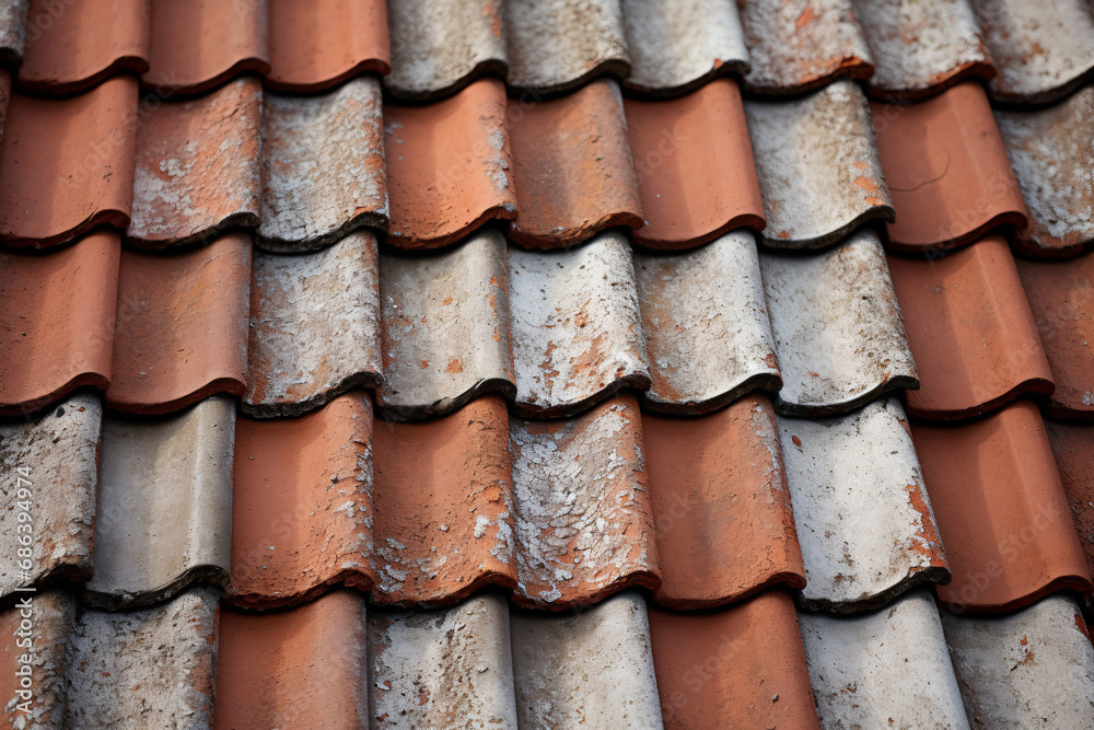 old roof tiles