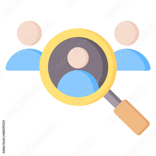 Recruitment Flat Icon