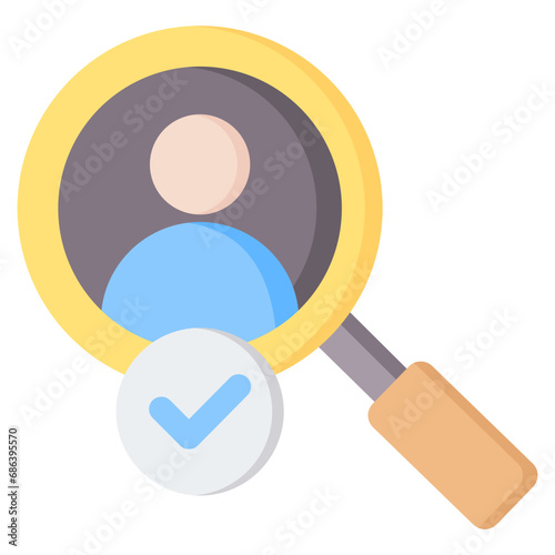 Candidate Flat Icon