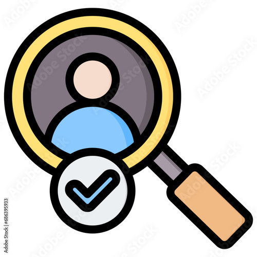 Candidate Outline Color Icon