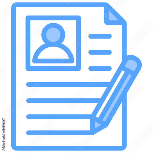 Applicants Blue Icon
