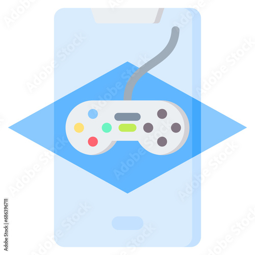 Gaming Flat Icon