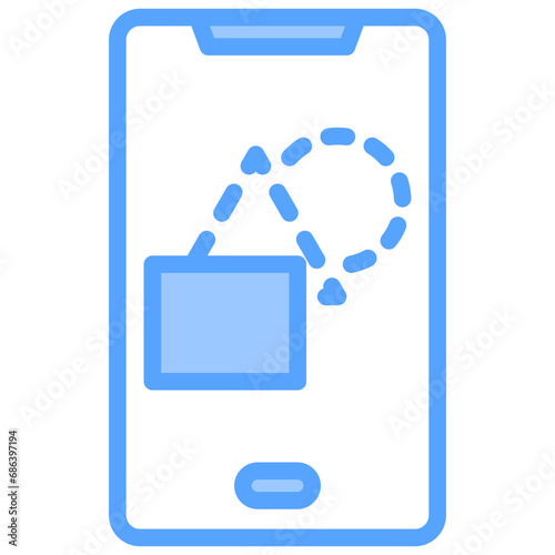 Additive Blue Icon
