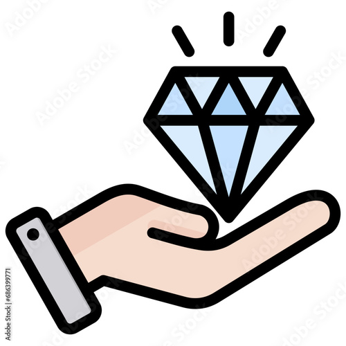 Value Outline Color Icon