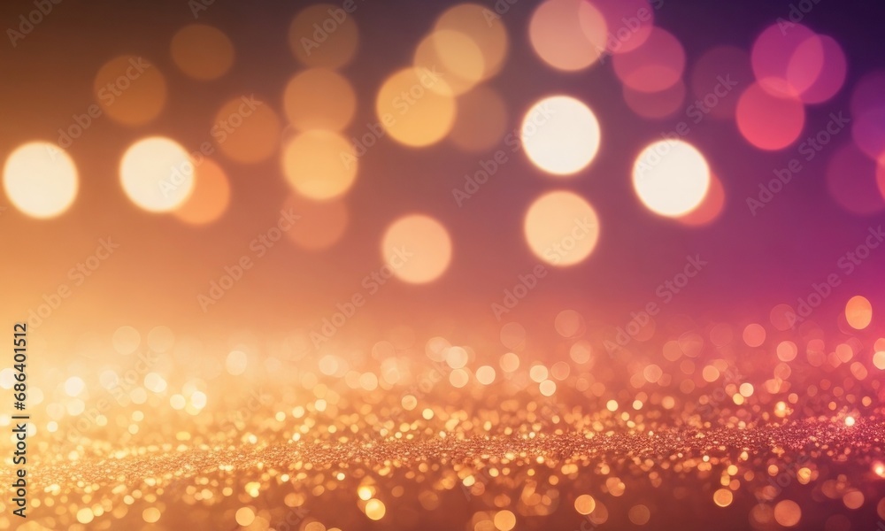 Abstract bokeh background with glow particles Abstract bokeh background with glow particles