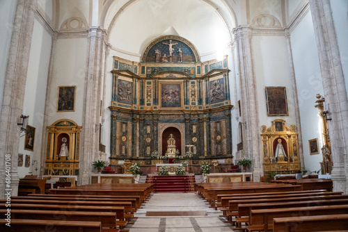 Chinchon Church in Spain