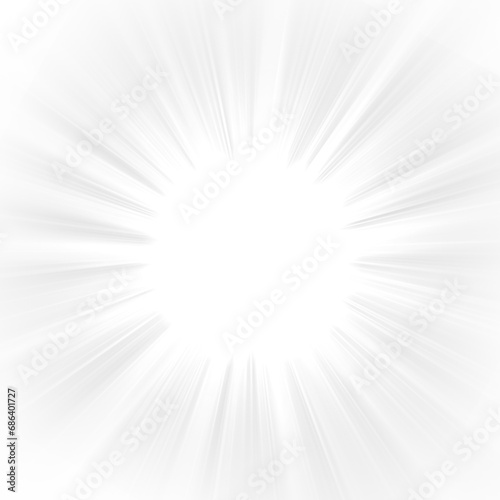 white glowing light burst explosion photo