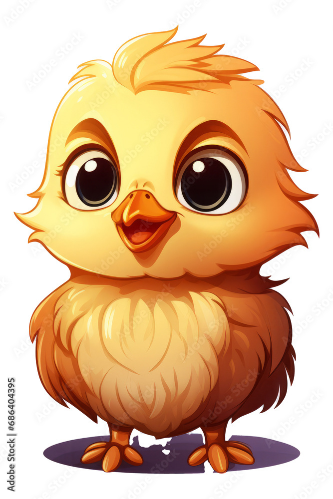Fototapeta premium cartoon chicken