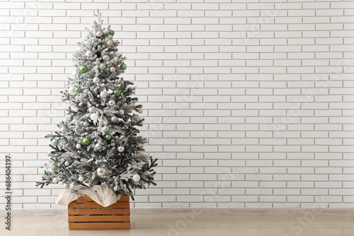 Beautiful Christmas tree ag...