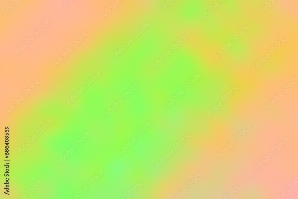 Obraz premium Abstract blurred background image of pink, green colors gradient used as an illustration. Designing posters or advertisements.