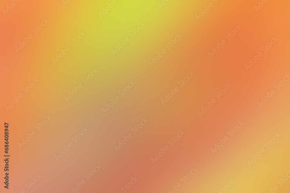 Obraz premium Abstract blurred background image of orange, yellow colors gradient used as an illustration. Designing posters or advertisements.