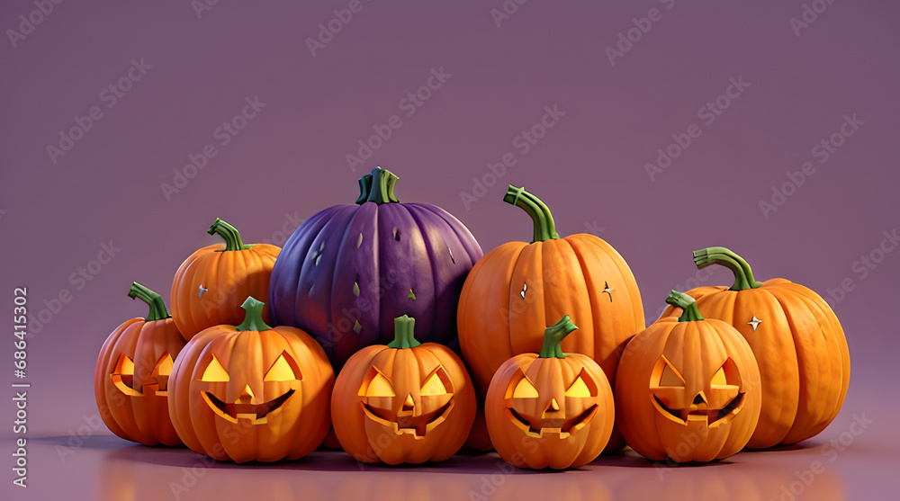 CARVED HALLOWEEN PUMPKIN CARVED HALLOWEEN PUMPKIN
