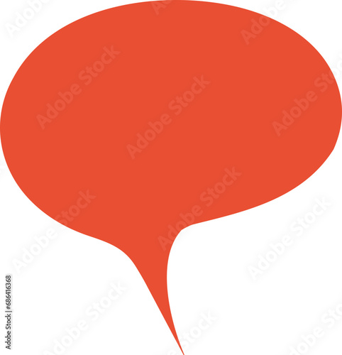 투명한 배경 위에 말풍선 아이콘