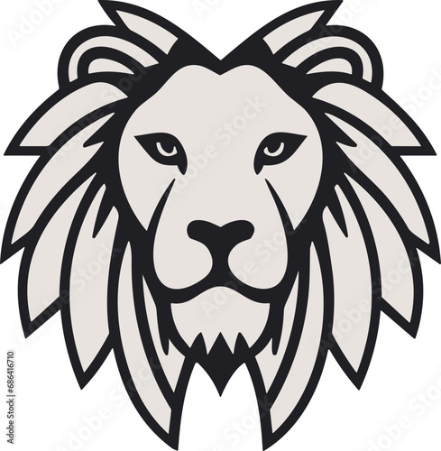 투명한 배경 위에 사자 아이콘