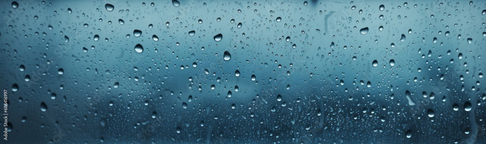 Raindrops on the glass Raindrops on the glass