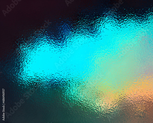 Abstract Blue and Green Gradient Background