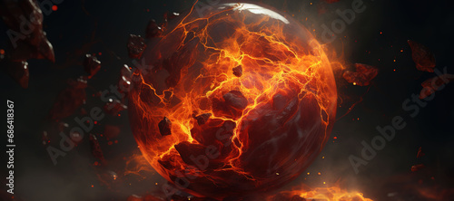 energy fireball explosion, elemental 3