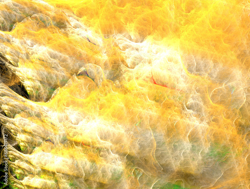 Wallpaper Mural Imaginatory fractal abstract background Image Torontodigital.ca
