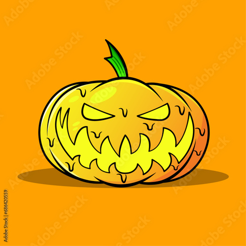 Jack o Lantern Illustration