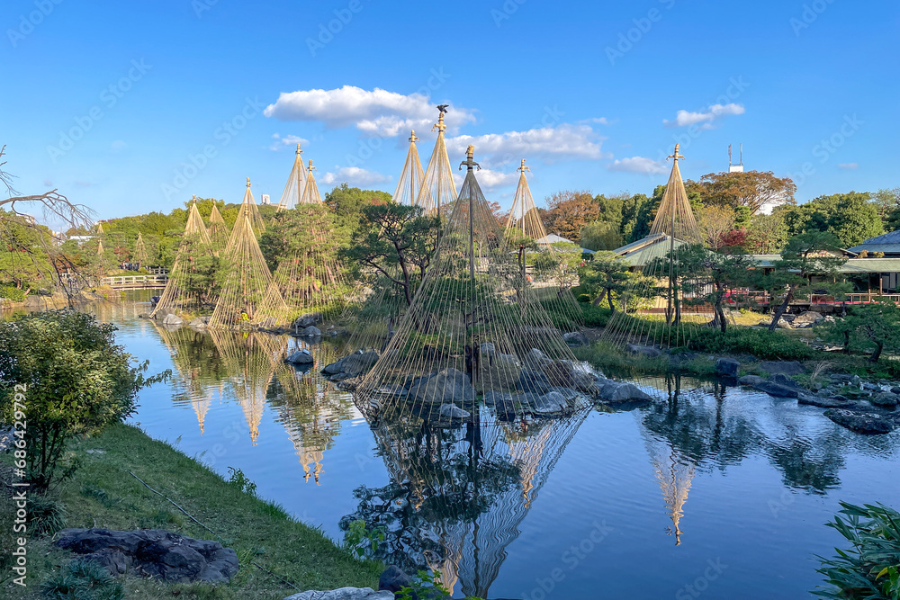 Fototapeta premium 白鳥庭園