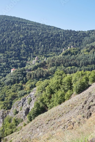 The scenic Sapara Orthodox monastery church, outside of Akhaltsikhe, Georgia