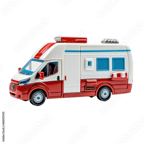 Mini Toy Ambulance