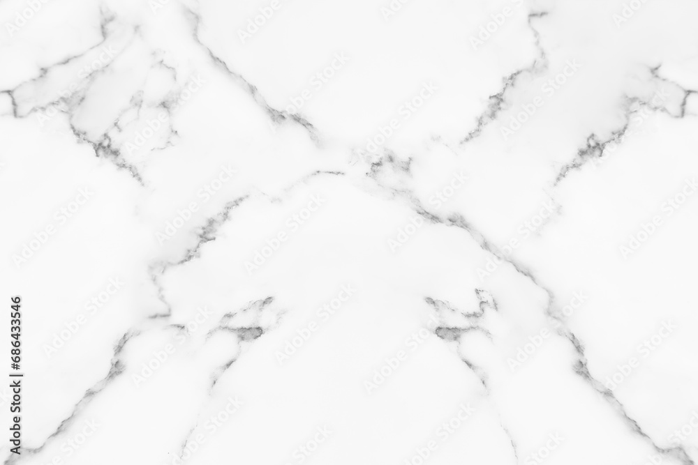 White marble texture with natural pattern for background or design art work.