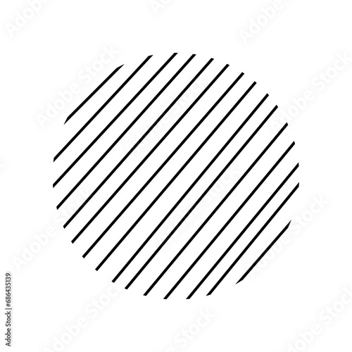 Abstract cirle pattern black. Illustration abstrack. photo