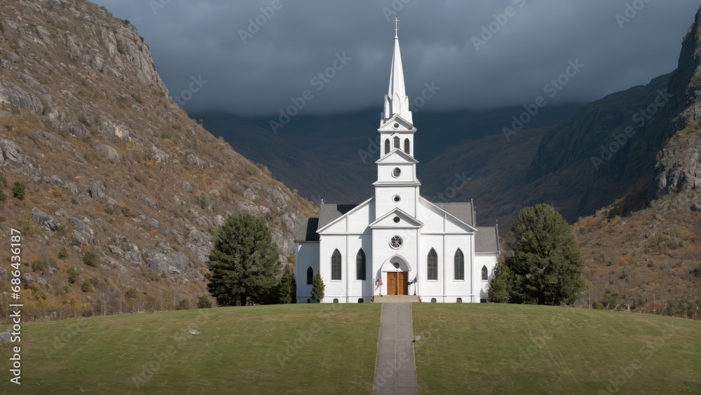 Scenic view of a church