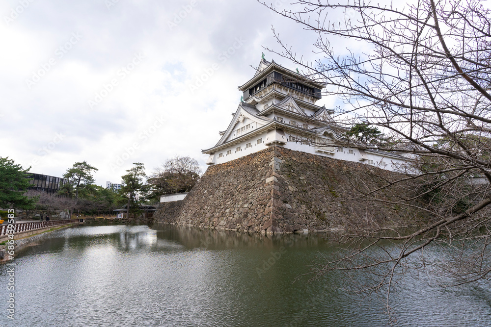 Kokura Castle is a Japanese castle in Kitakyushu, in Fukuoka Prefecture, Japan. Kokura Castle was built by Hosokawa Tadaoki in 1602.