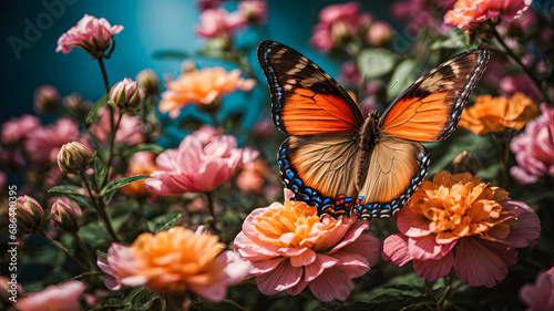 butterfly on flower © Aditya