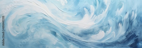 A Whimsical Dance of Frost: Abstract Winter Wind Swirls Creating a Mesmerizing Pattern of Chilled Elegance on a Textured Canvas