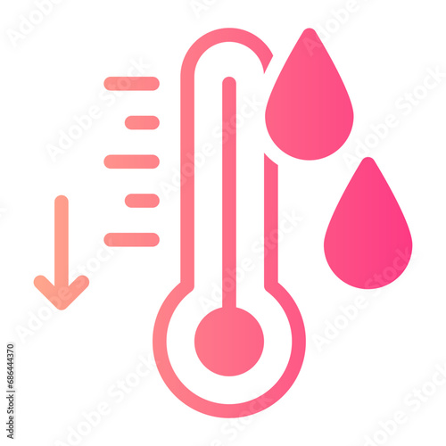 water cooler gradient icon