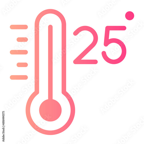 twentyfive gradient icon