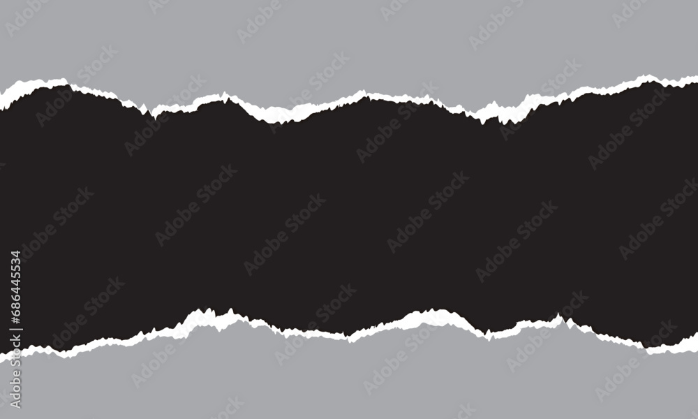 Torn and torn pieces of paper with soft shadows are suitable for text and images. Eps10 Vector illustration Torn and torn pieces of paper with soft shadows are suitable for text and images. Eps10 Vector illustration