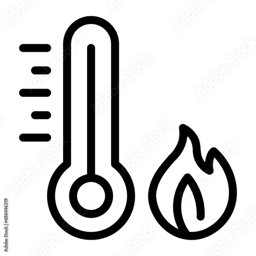 fire line icon