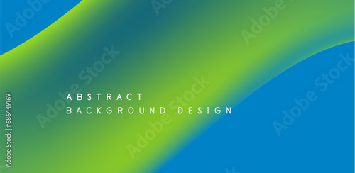 Abstract vector backdrop with fluid, geometric elements. Harmonious blend of form and color, evoking dynamic and captivating visual landscape for wallpaper, banner, background, landing page