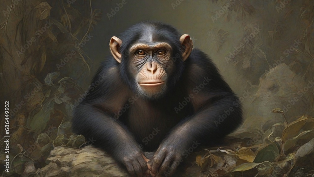 Fototapeta premium Chimpanzee