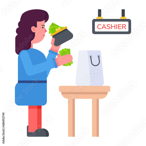 Cashier Desk