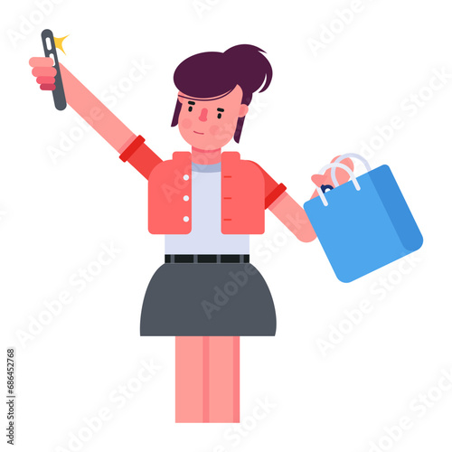 Shopping Selfie 