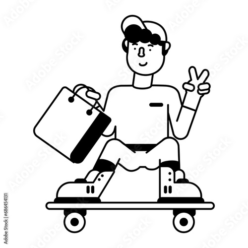 Kids Shopping 