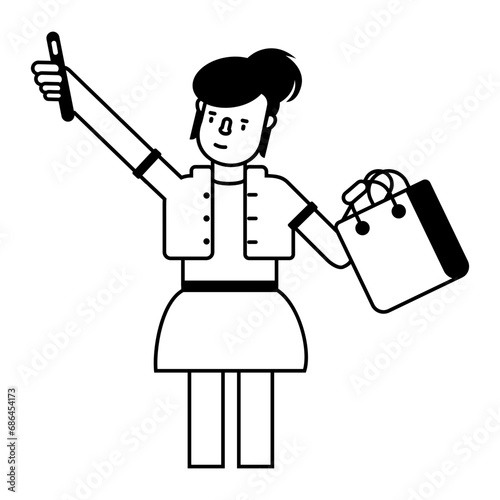 Shopping Selfie 