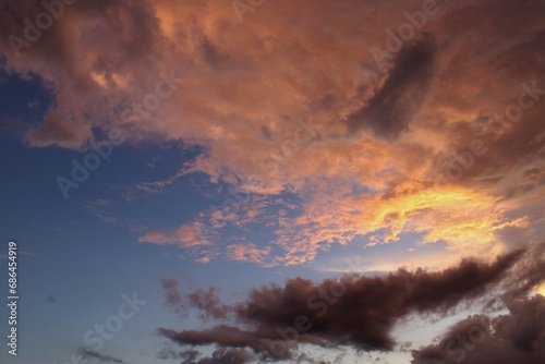 sunset over the clouds © Raissa