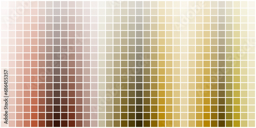 CMYK press color chart. Vector illustration. EPS 10.