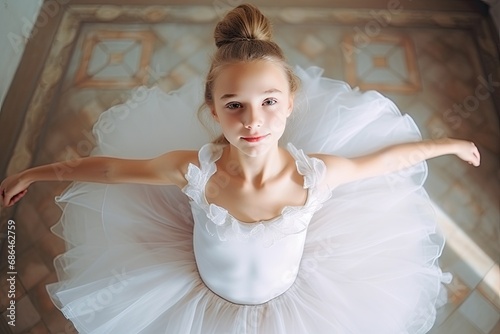 a young ballerina