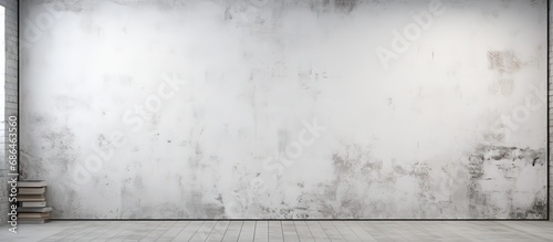 Texture and background of a wall with a white color