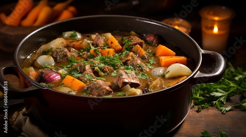 Bubbling Pot of Winter Stew