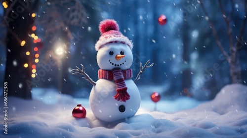 Christmas Snowman © Anderson