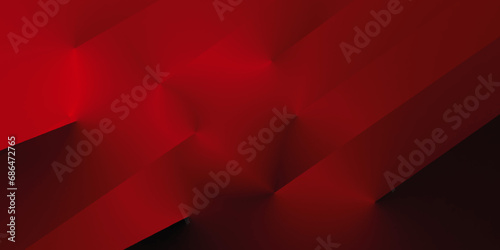 Abstract Red background with lines. Red color abstract modern luxury background for design. Geometric Triangle motion Background illustrator pattern style.	
