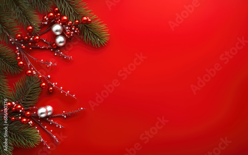 Twig spruce with Christmas ...